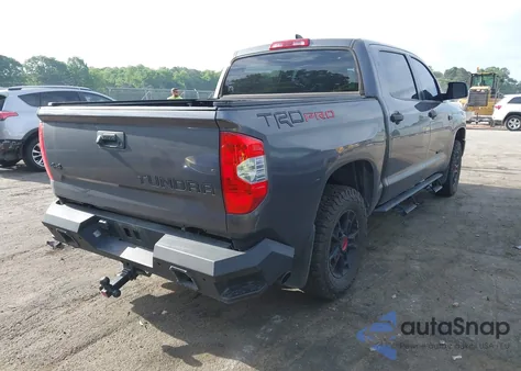 2021 Toyota Tundra Trd Pro из США, поврежденный, VIN 5TFDY5F19MX004939